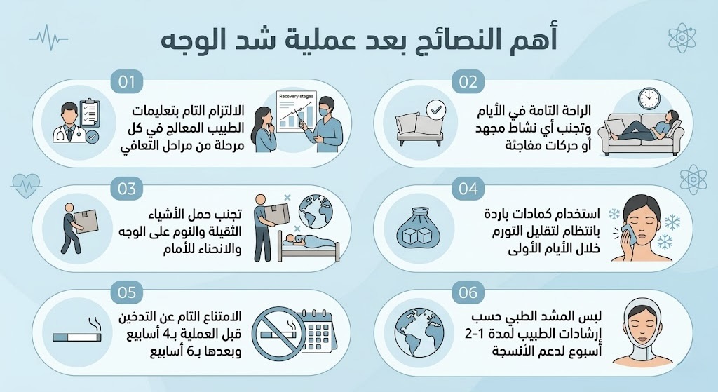 شد الوجه العميق